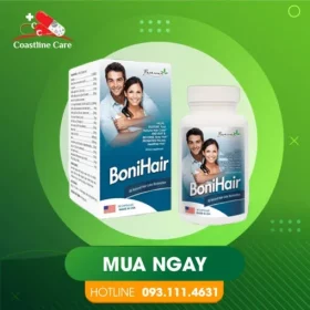 BoniHair – Bổ Sung Dưỡng Chất Giúp Tóc Chắc Khỏe (Hộp 30 viên) BoniHair – Bổ Sung Dưỡng Chất Giúp Tóc Chắc Khỏe (Hộp 30 viên)