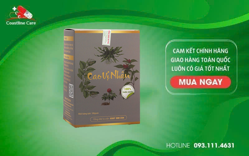 cao vị nhân hỗ trợ phụ nữ u vú