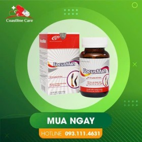 FOCUSMAN – Hỗ Trợ Tăng Cường Sinh Lực, Mạnh Gân Cốt (Hộp 60 viên)