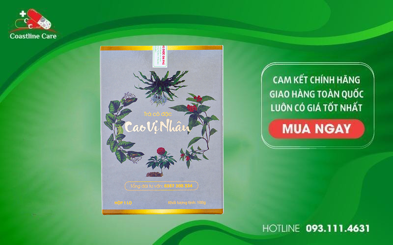 Trà Cô Đặc Cao Vị Nhân – Hỗ Trợ Người Bị U Nang Buồng Trứng, U Xơ Tử Cung & U Vú (Hộp 100gr) 4 tra-co-dac-cao-vi-nhan-1-lo