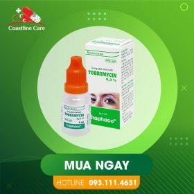 Tobramycin 0.3% – Thuốc Nhỏ Mắt Điều Trị Các Bệnh Nhiễm Khuẩn (Hộp 7ml)