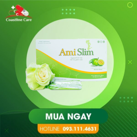 Ami Slim – Collagen Thuỷ Phân Từ Cá Tuyết (Hộp 45 gói)