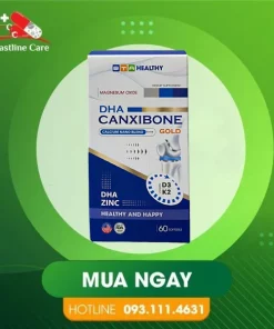 DHA CANXIBONE GOLD - Hỗ Trợ Giảm Nguy Cơ Thiếu Canxi (Hộp 60 viên)DHA CANXIBONE GOLD Giảm hiện tượng viêm khớp, thoái hóa khớp