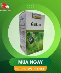 GINKGO KAPSELN - Hỗ Trợ Tăng Cường Tuần Hoàn Máu (Hộp 30 viên)Ginkgo Kapseln hỗ trợ hoạt huyết
