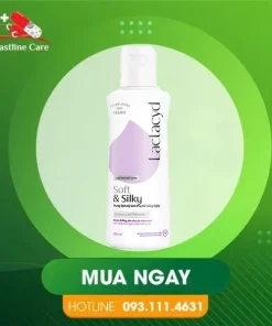Lactacyd Soft & Silky - Dung Dịch Vệ Sinh Nhẹ Dịu Cho Vùng Kín (Hộp 150ml)Dung Dịch Vệ Sinh Lactacyd Soft & Silky Chai 150ml