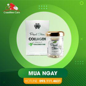 Pearl Skin Pure Collagen With Vitamin C – Hỗ Trợ Giảm Lão Hóa Da (Hộp 60 viên)