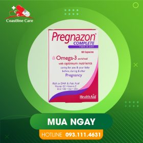 HealthAid Pregnazon Complete Omega 3 – Hỗ Trợ Tăng Cường Omega (Hộp 60 viên)