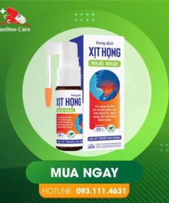 Dung Dịch Xịt Họng Nhất Nhất - Hỗ Trợ Giảm Ngứa Họng (Hộp 20ml)Xịt họng Nhất Nhất hỗ trợ giảm ho