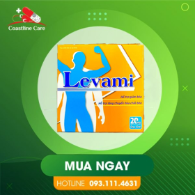 Levami – Tăng chuyển hóa chất béo, hỗ trợ giảm cân (Hộp 20 ống)