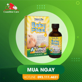 Siro Vitamin Baby Plex – Hỗ Trợ Cung Cấp Vitamin & Khoáng Chất (Hộp 60ml)