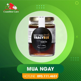 Mật Ong Tracybee 100% Natural Rambutan Honey 189ml – Mật Ong Hoa Chôm Chôm Giúp Làm Đẹp Da (Chai 189ml)