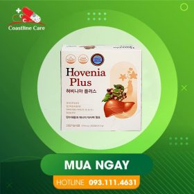 Hovenia Plus – Tăng Cường Chức Năng Gan, Bảo Vệ Gan, Thanh Nhiệt Giải Độc Gan (Hộp 30 viên)