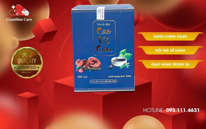 Trà Cô Đặc Cao Vị Can - Hỗ Trợ Cho Người Bệnh Gan (Hộp 1 Lọ) 1 Trà Cô Đặc Cao Vị Can