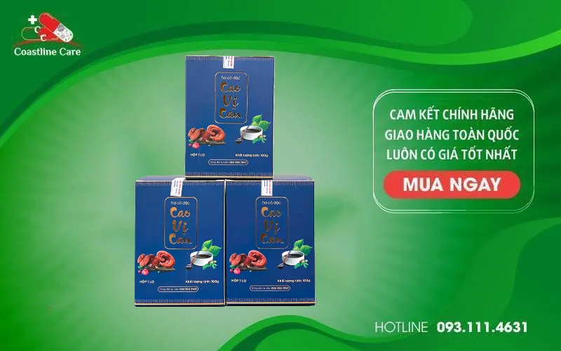 Trà Cô Đặc Cao Vị Can - Hỗ Trợ Cho Người Bệnh Gan (Hộp 1 Lọ) 2 Trà Cô Đặc Cao Vị Can