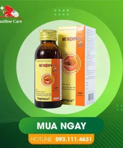 Methorphan Bee - Hỗ Trợ Giảm Ho & Giảm Đờm (Hộp 125ml)Methorphan Bee hỗ trợ giảm đau rát họng