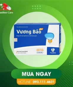 Vương Bảo New - Giúp Hạn Chế U Phì Đại Tiền Liệt Tuyết Phát Triển (Hộp 20 Viên)Vương Bảo New Hỗ trợ cải thiện các rối loạn tiểu tiện ở nam giới có u xơ tiền liệt tuyến