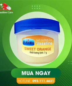 Vaseline Fobelife Sweet Orange - Sáp Dưỡng Ẩm (Màu Vàng Hộp 7g)Vaseline Fobelife Sweet Orange