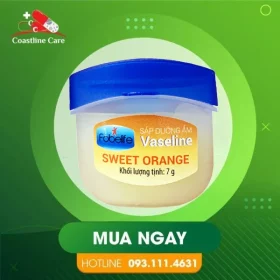 Vaseline Fobelife Sweet Orange – Sáp Dưỡng Ẩm (Màu Vàng Hộp 7g)