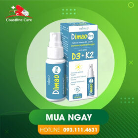 DIMAO Pro Oral Spray – Bổ Sung Vitamin D & Vitamin K2 Cho Cơ Thể (Chai 25ml)