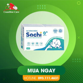 Gạc Răng Miệng Sachi 0month+ – Giúp Chống Sâu Răng (Hộp 30 gói)