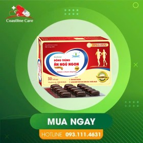 Đông Trùng Ăn Ngủ Ngon New Formula+ Fast – Giúp Ăn Ngon Miệng (Hộp 30 viên)