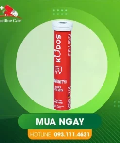 Kudos Immunity Boost Extra Strength - Hỗ Trợ Cung Cấp Vitamin Cho Cơ Thể (Tuýp 20 viên)Viên Sủi Kudos Immunity Boost Extra Strength bổ sung vitamin