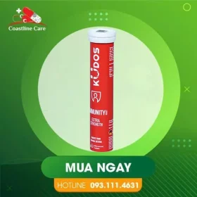 Kudos Immunity Boost Extra Strength – Hỗ Trợ Cung Cấp Vitamin Cho Cơ Thể (Tuýp 20 viên)