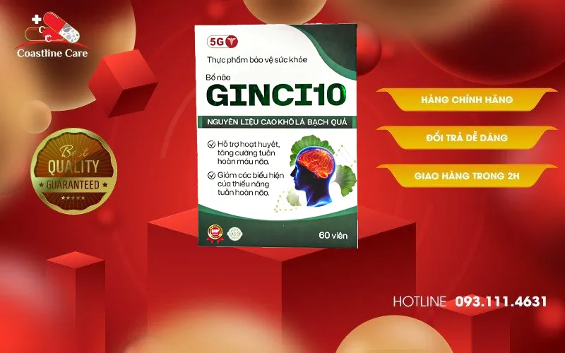 Bổ Não Ginci10