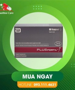 PLUSFORTIL - Hỗ Trợ Tăng Cường Sức Khỏe Nam Giới Muốn Có Con (Hộp 60 viên)PLUSFORTIL hỗ trợ tăng cường sức khỏe nam giới muốn có con