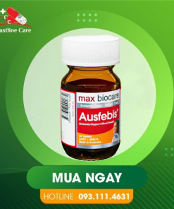 Ausfebis – Hỗ Trợ Giảm Nguy Cơ Thiếu Máu (Hộp 30 viên)Ausfebis Hỗ trợ bổ sung sắt, axit folic và vitamin C, giúp giảm nguy cơ thiếu máu do thiếu sắt