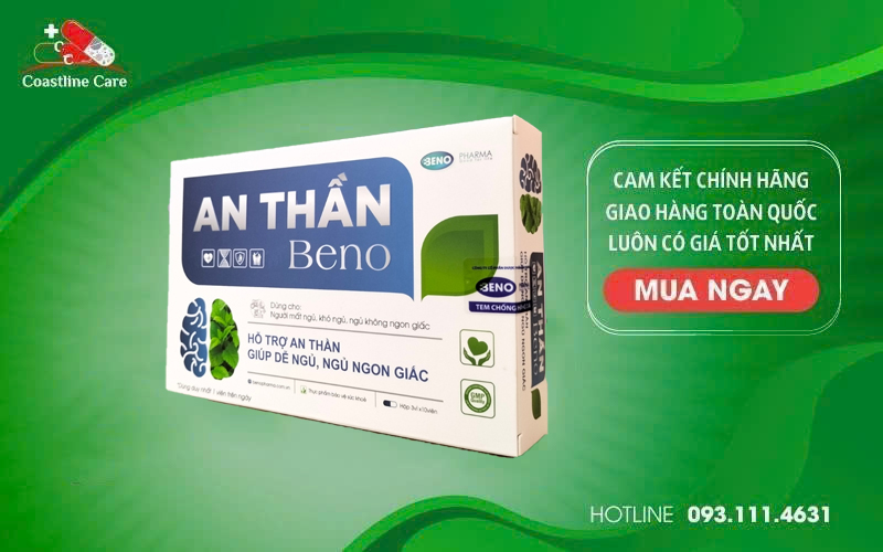 An thần Beno hỗ trợ an thần