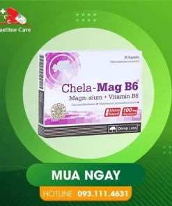 Chela-Mag B6 - Bổ Sung Magie và Vitamin B6 (Hộp 30 Viên)Chela-Mag B6 bổ sung magie và vitamin B6