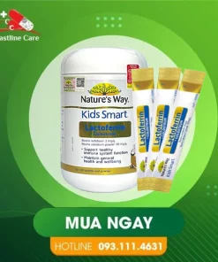 Nature's Way Kids Smart Lactoferrin + Colostrum – Hỗ Trợ Tăng Cường Sức Đề Kháng (Hộp 30 viên)Nature's Way Kids Smart Lactoferrin + Colostrum