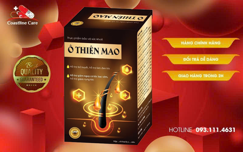 Ô Thiên Mao làm đen tóc