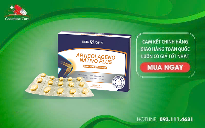 Articolágeno Nativo Plus hỗ trợ sức khỏe khớp