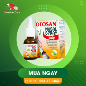 Otosan Nasal Spray Baby – Giúp Giảm Tình Trạng Nghẹt Mũi (Lọ 30ml)