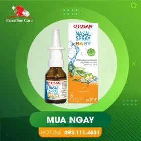 Otosan Nasal Spray Baby – Giúp Giảm Tình Trạng Nghẹt Mũi (Lọ 30ml)