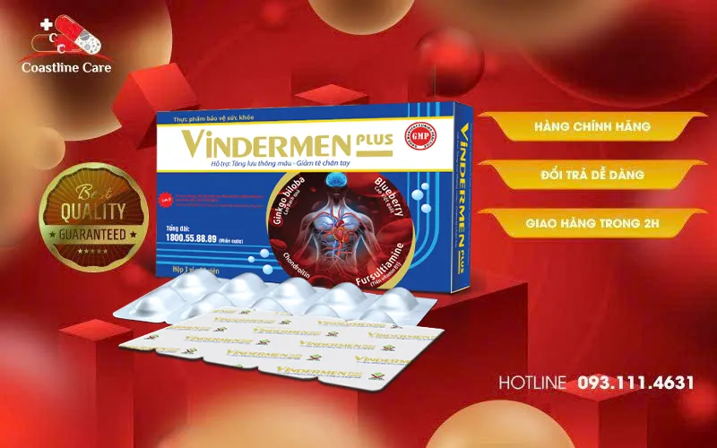 Vindermen Plus hoạt huyết