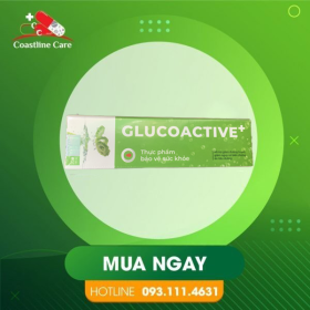 GLUCOACTIVE⁺ – Hỗ Trợ Giảm Nguy Cơ Biến Chứng Do Tiểu Đường (Hộp 20 viên)