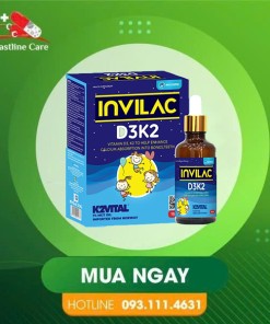 INVILAC D3K2 – Hỗ Trợ Giảm Nguy Cơ Còi Xương (Hộp 15ml)Ivilac D3k2 hỗ trợ giảm còi xương