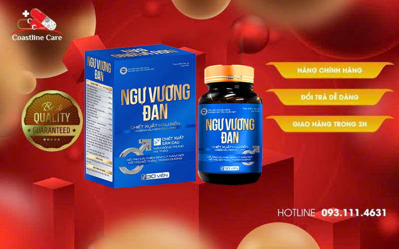 Ngự Vương Đan hỗ trợ cải thiện sinh lý nam giới