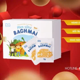 Men Sống BachMai New – Hỗ Trợ Giảm Triệu Chứng Gây Loạn Khuẩn Đường Ruột (Hộp 30 gói)