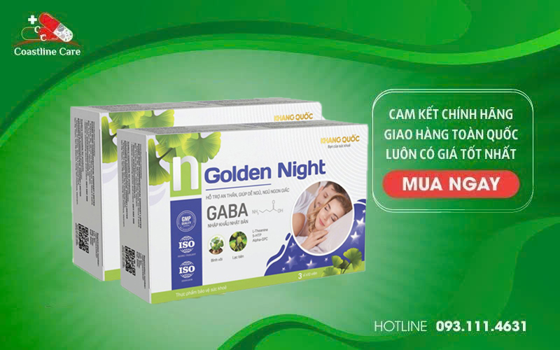 N Golden Night giúp dễ ngủ