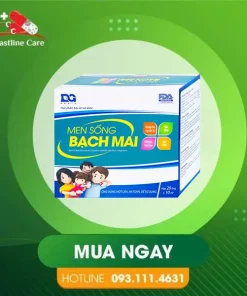 Men Sống Bạch Mai – Hỗ Trợ Tăng Cường Tiêu Hóa (Hộp 20 ống)Men Sống Bạch Mai hỗ trợ tăng cường tiêu hóa