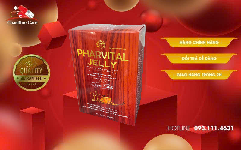 Pharvital Jelly bồi bổ sức khỏe