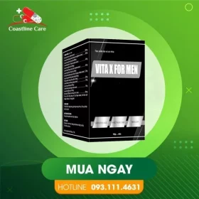 Vita X For Men – Hỗ Trợ Cải Thiện Sinh Lý Nam Giới