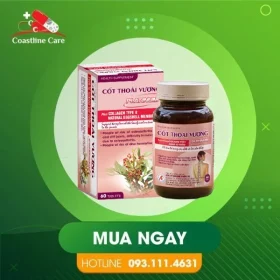 Cốt Thoái Vương Platinum – Hỗ Trợ Giảm Nguy Cơ Thoái Hóa Khớp (Hộp 60 Viên)