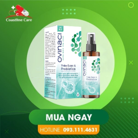 Dung Dịch Phụ Khoa Ovinacl – Hỗ Trợ Làm Sạch, Giảm Ngứa Vùng Kín(Chai 60ml)