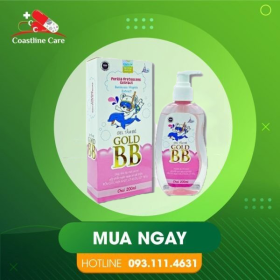 Gel Tắm Bé Gold BB – Hỗ Trợ Làm Dịu Mát Da Bé (Chai 200ml)