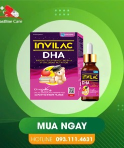 INVILAC DHA – Hỗ Trợ Tốt Cho Mắt Và Não Bộ (Hộp 15ml)Invilac DHA hỗ trợ tốt cho mắt